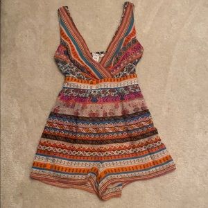 An American Rage size medium romper.